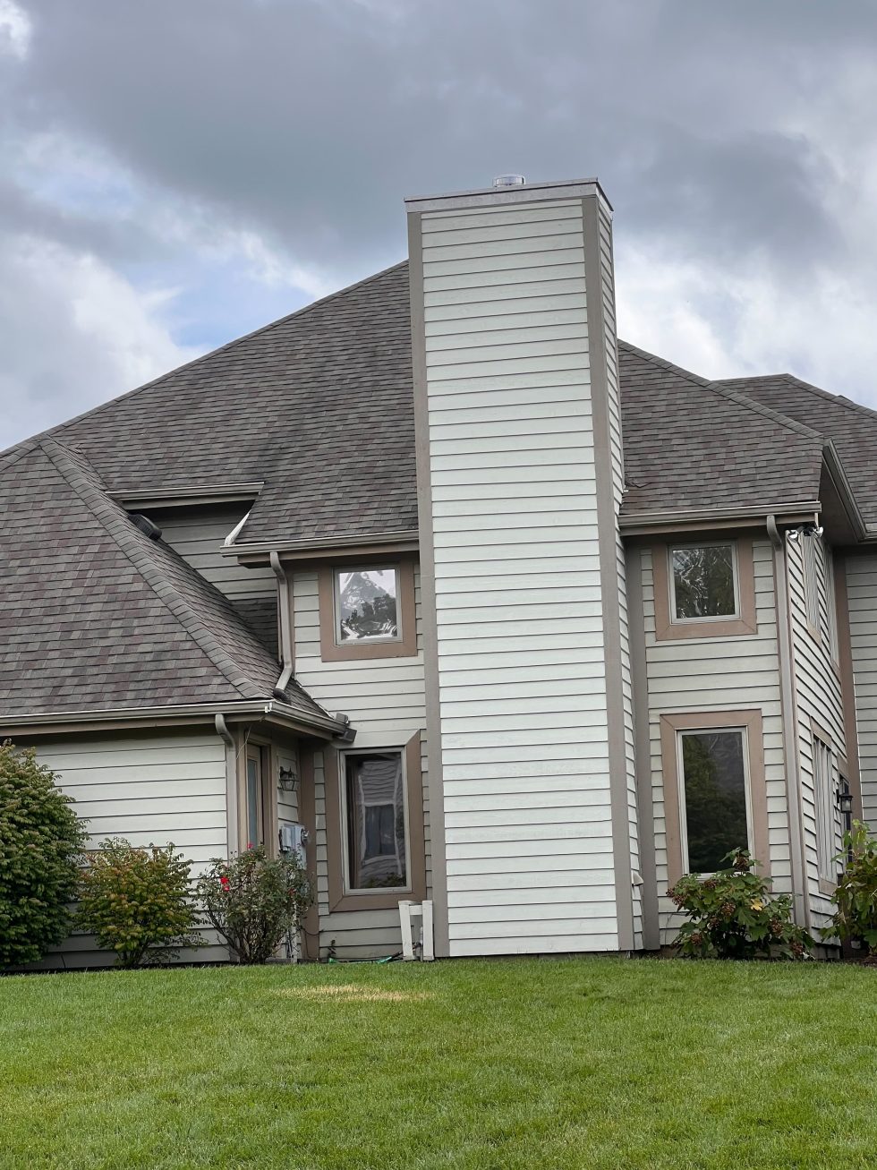 Cedar Siding Chimney Repair & Restoration Centerville Pipestone Chimney Services LLC
